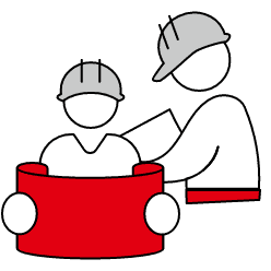 現地調査イラスト