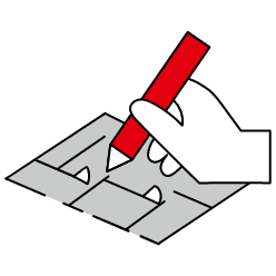 診断結果報告イラスト